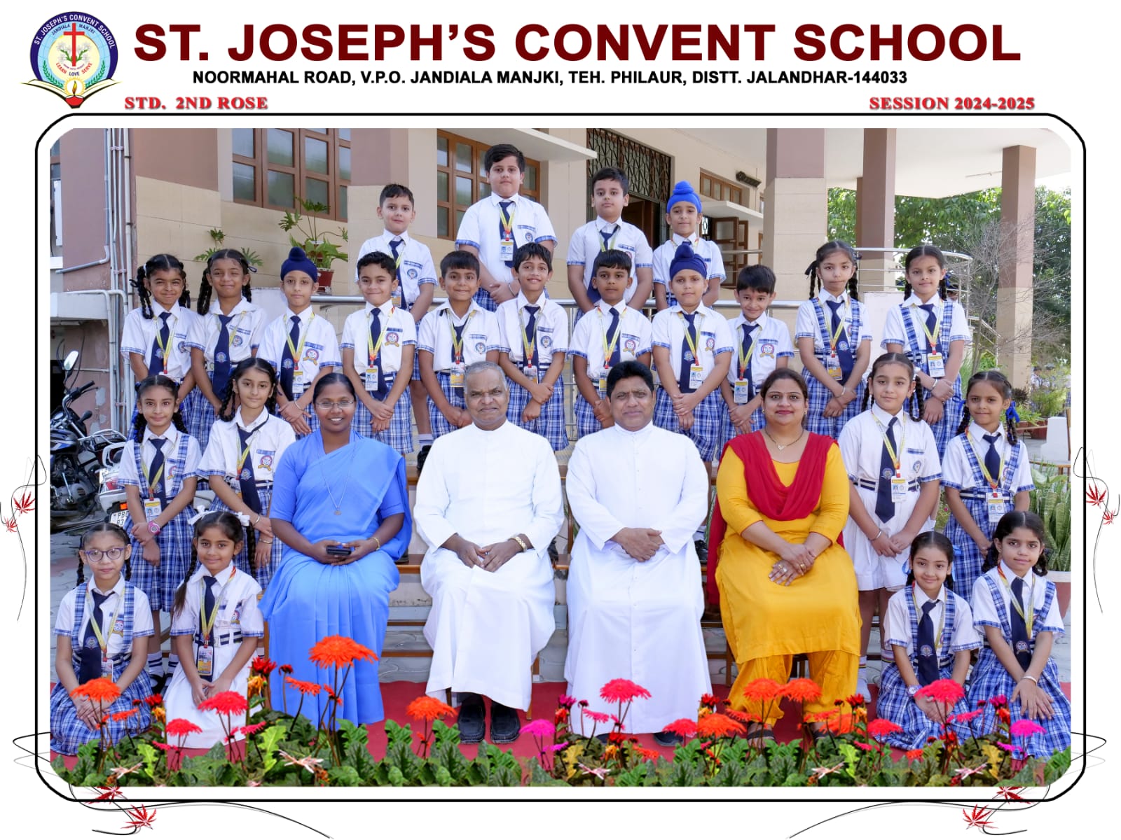 Class II - Rose Group Photo 2024-2025